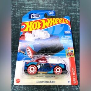 HOTWHEELS X MEGA BLOKS CUSTOM SMALL BLOCK BRICK RIDES 2/5 30/250